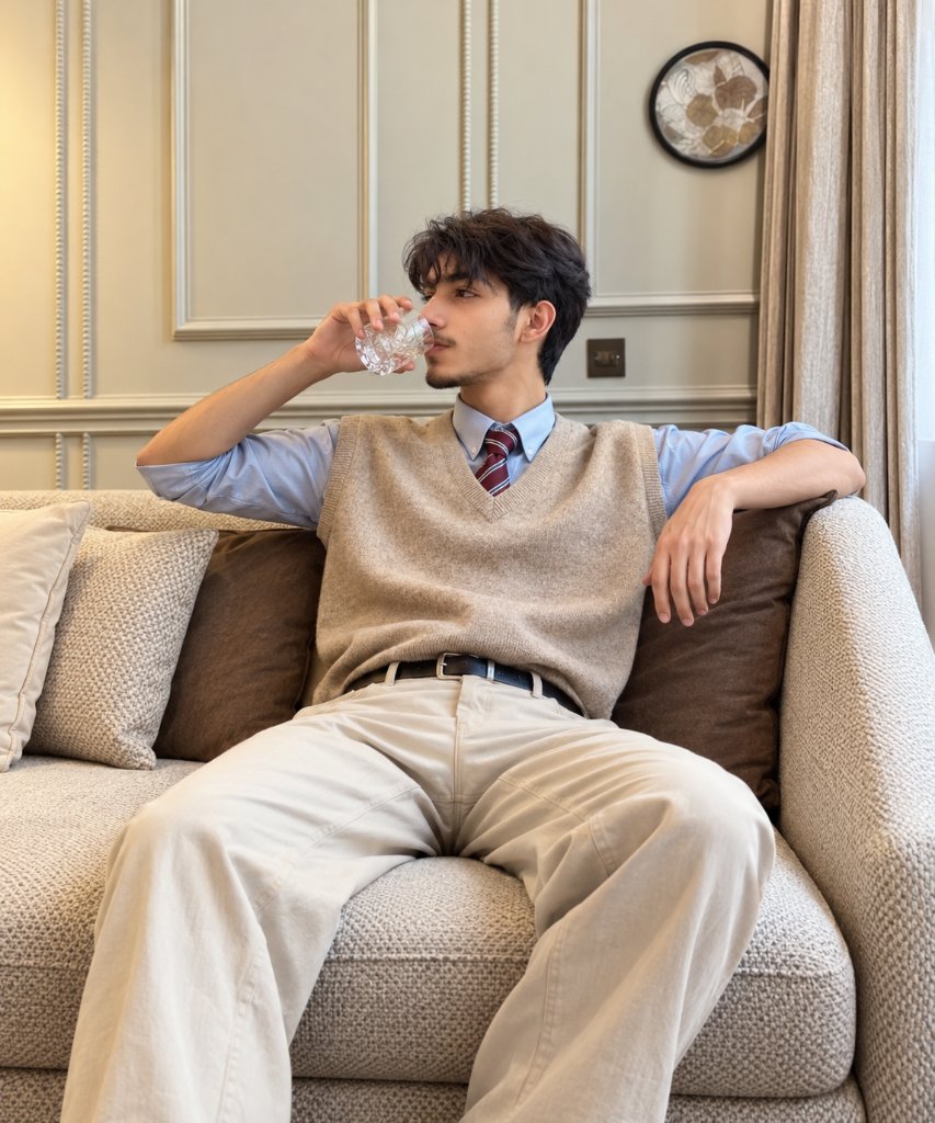 Ghazi Aslam, Founder of KirayaHome, at home